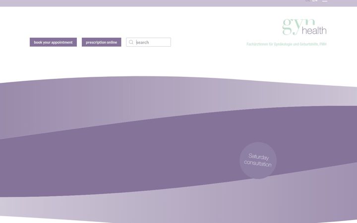 Screenshot of gyn-health.ch
