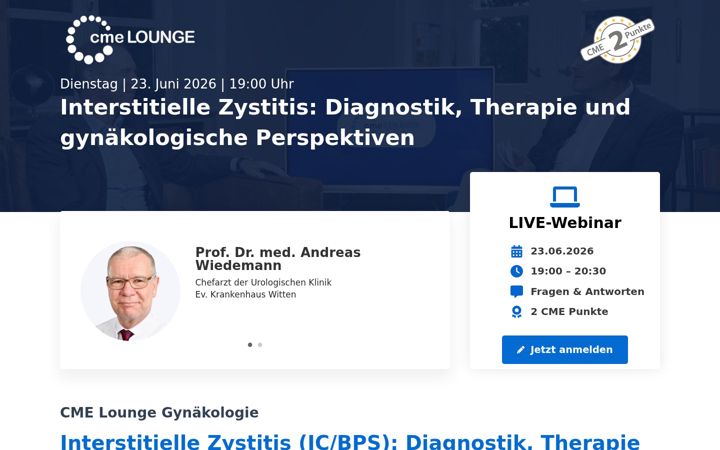 Screenshot of gyn-lounge.de