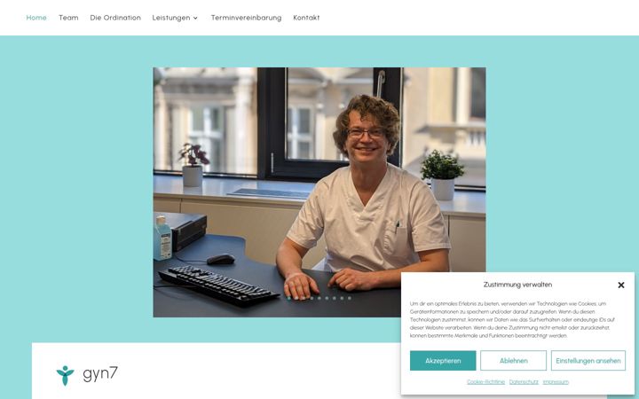 Screenshot of gyn7.at