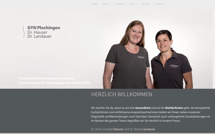 Screenshot of gynplochingen.de