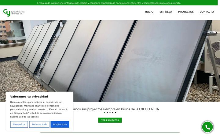 Screenshot of gynstal.com