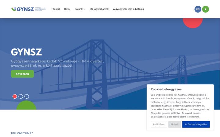 Screenshot of gynsz.hu