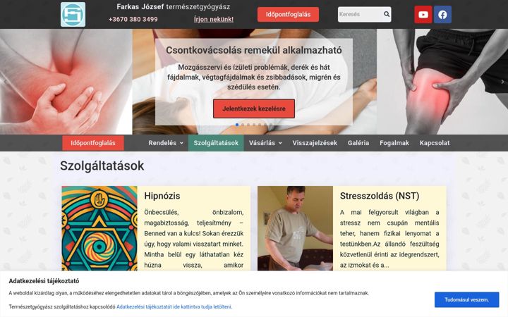 Screenshot of gyogyasz.com
