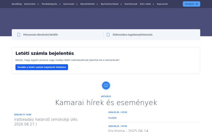 Screenshot of gyoriugyvedikamara.hu