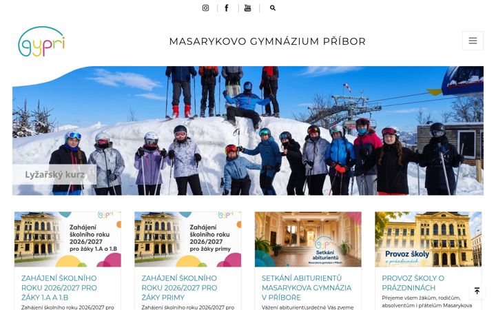 Screenshot of gypri.cz