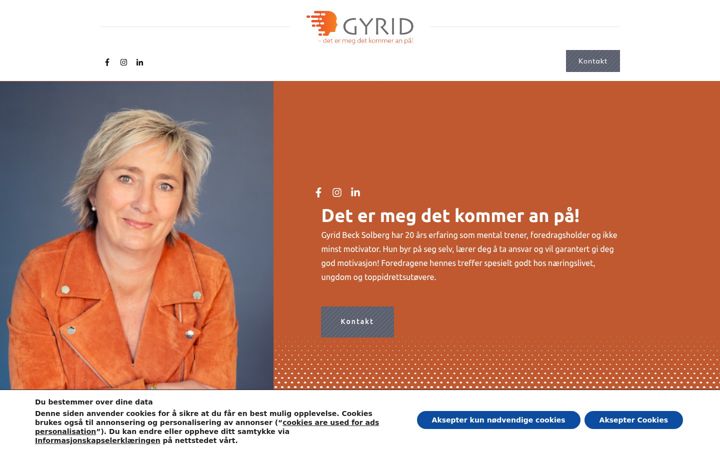 Screenshot of gyrid.no