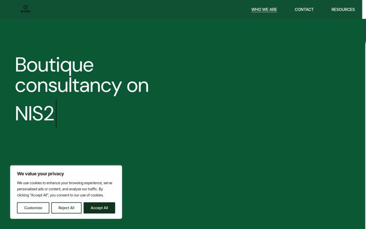 Screenshot of gyroconsult.com