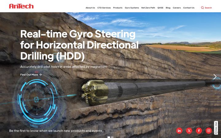 Screenshot of gyrosurveys.com