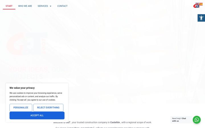 Screenshot of gyt.es