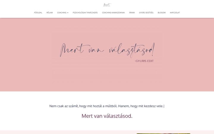 Screenshot of gyurisedit.hu