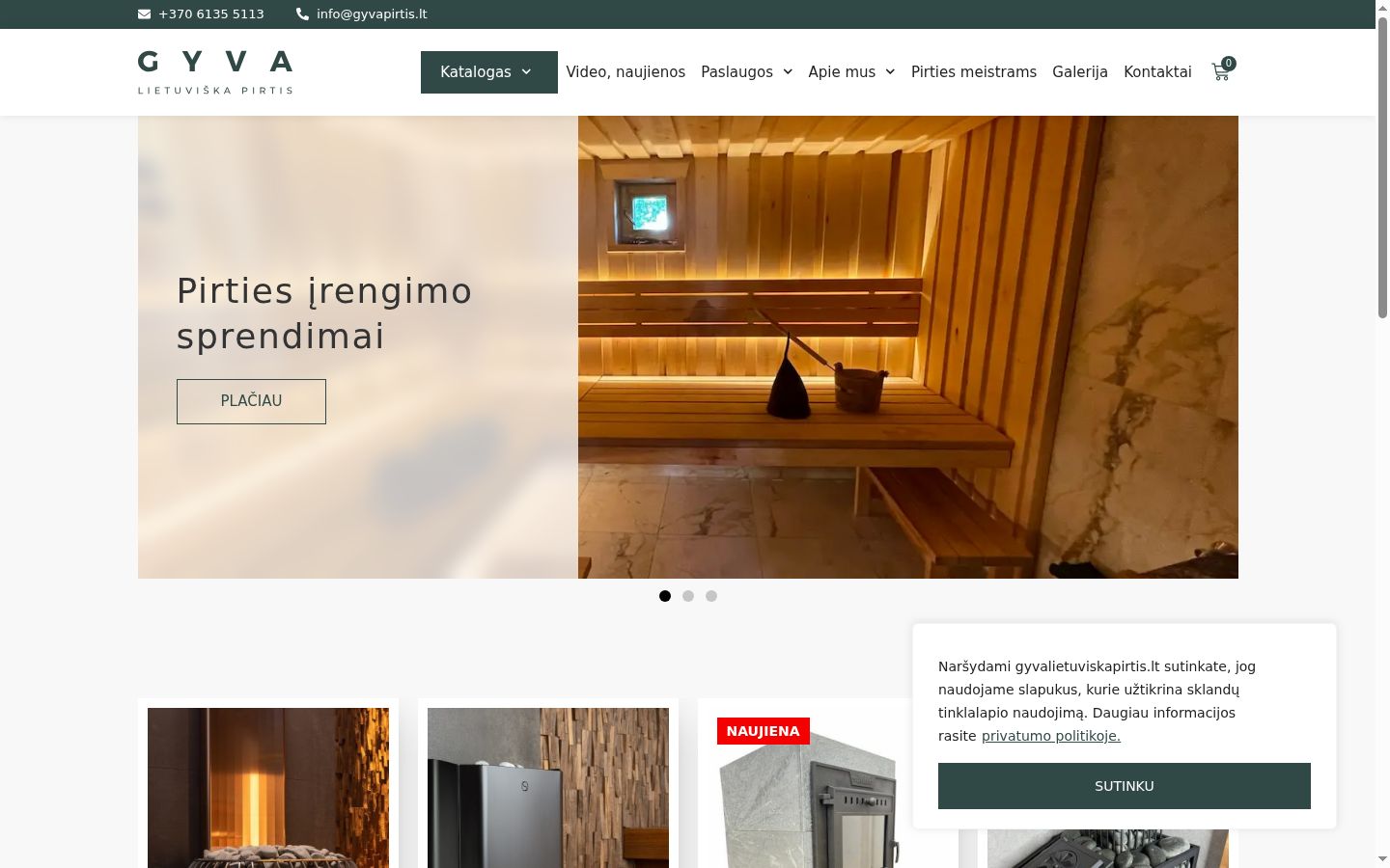 Screenshot tal-banner tal-kunsens muri qabel kwalunkwe interazzjoni