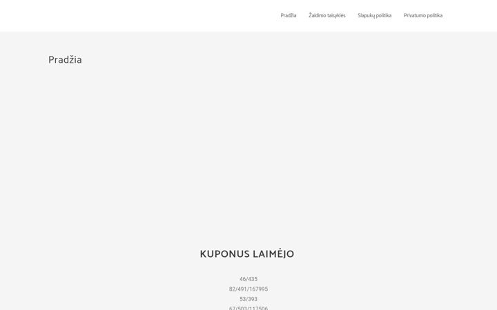 Screenshot of gyvenimasskanus.lt