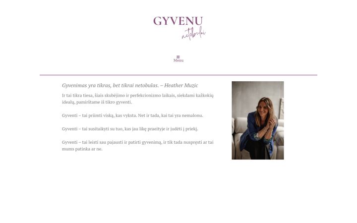 Screenshot di gyvenunetobulai.lt