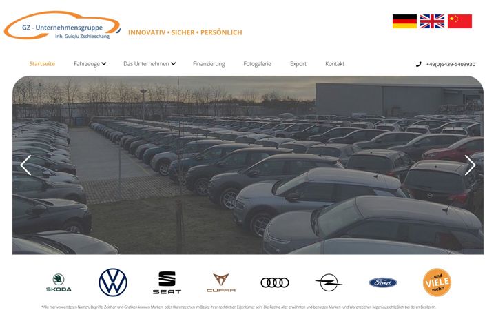 Screenshot of gz-autolager.de