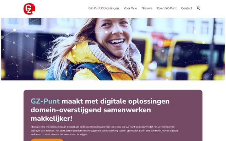 Screenshot of gz-punt.nl