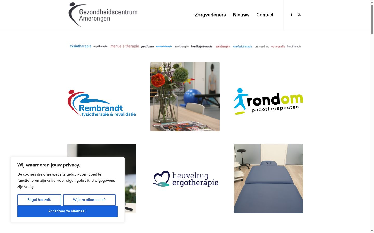 Screenshot des Einwilligungsbanners vor jeglicher Interaktion