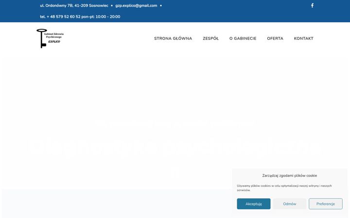 Screenshot of gzp-explico.pl
