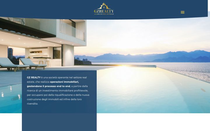 Skärmbild av gzrealty.it
