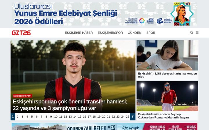 Screenshot di gzt26.com