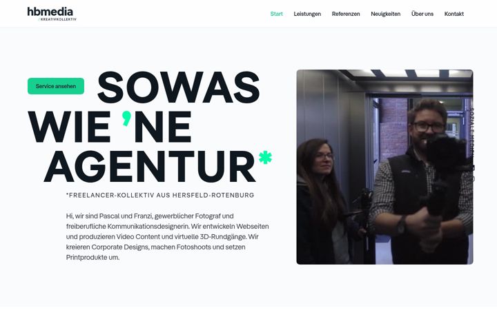 Screenshot of h-b.media