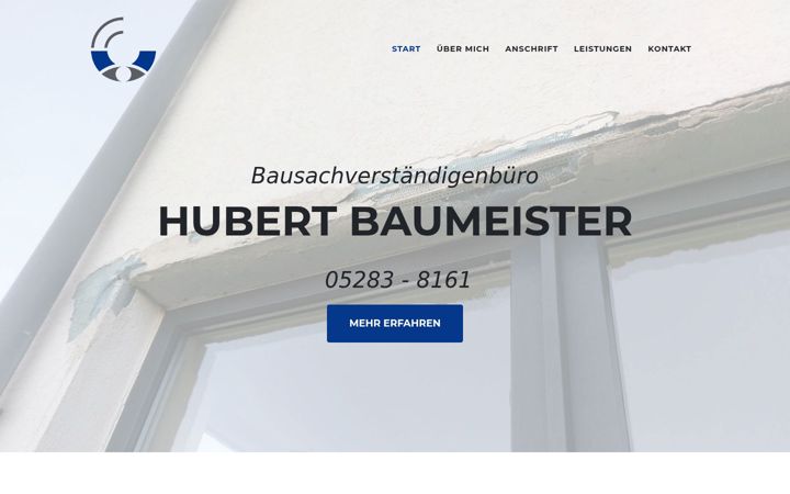 Screenshot of h-baumeister.de