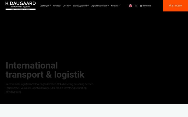 Screenshot of h-daugaard.dk