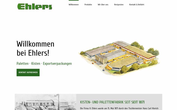 Screenshot of h-ehlers.de
