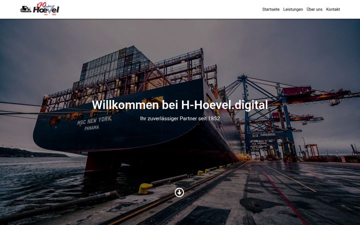 Screenshot of h-hoevel.digital