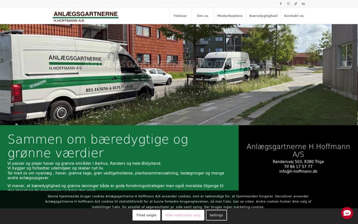 Screenshot of h-hoffmann.dk