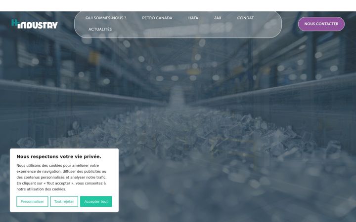 Screenshot of h-industry.fr