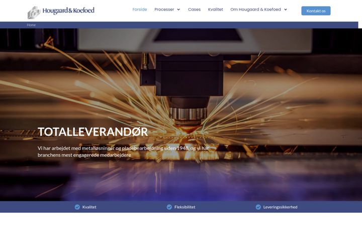 Screenshot of h-k.dk