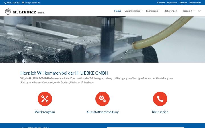Screenshot of h-liebke.de