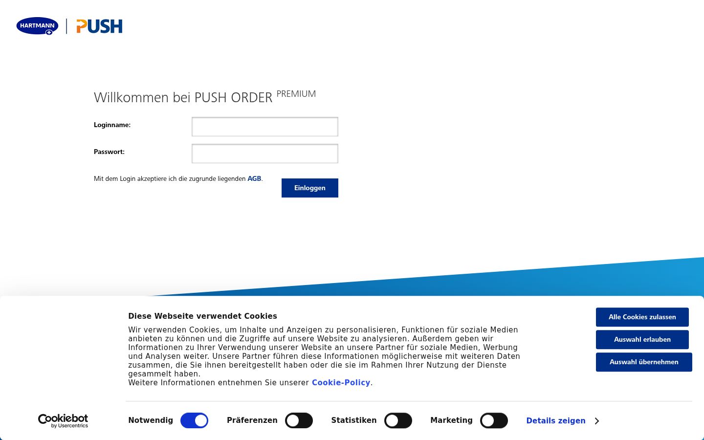 Screenshot tal-banner tal-kunsens muri qabel kwalunkwe interazzjoni
