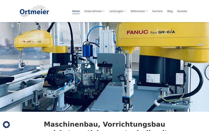 Screenshot of h-ortmeier.de