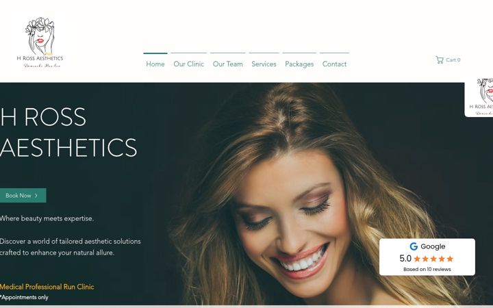 Screenshot of h-ross.co.uk
