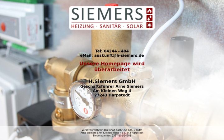 Screenshot of h-siemers.de