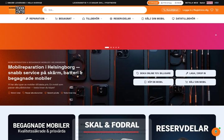 Screenshot of h-tc.se