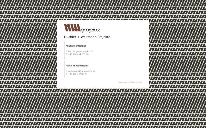 Screenshot of h-w-projekte.de