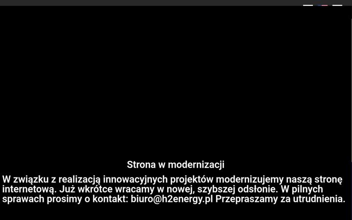 Screenshot of h2energy.pl