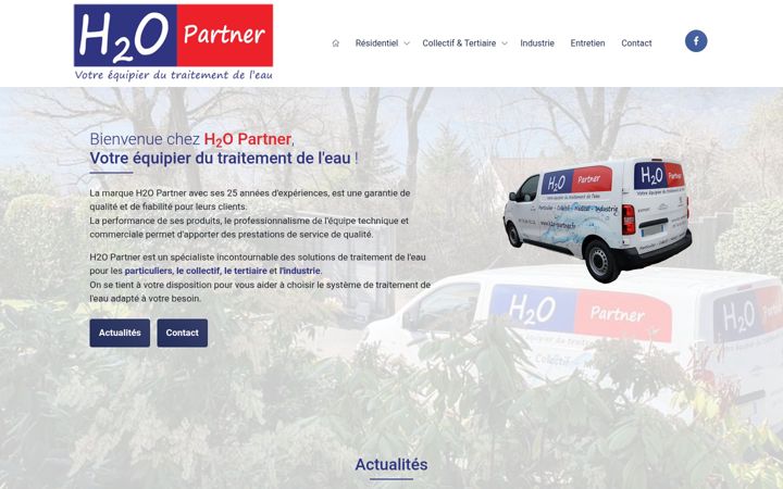 Screenshot of h2o-partner.fr