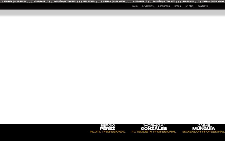 Screenshot of h2opower.com.mx