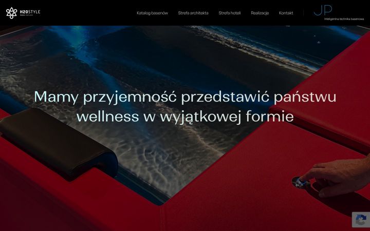 Screenshot of h2ospa.pl