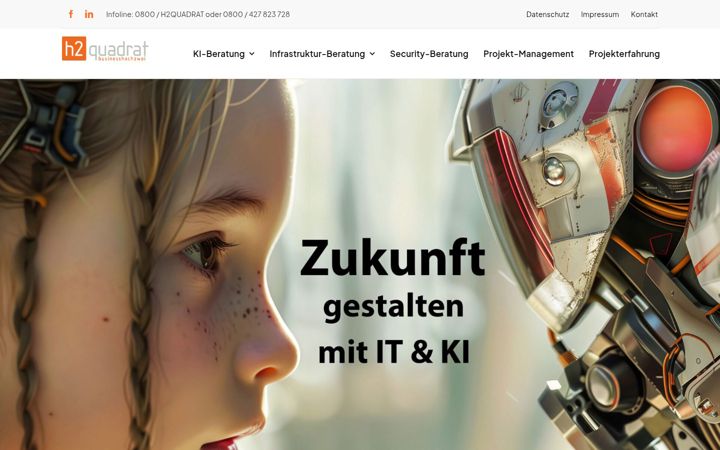 Screenshot of h2quadrat.com