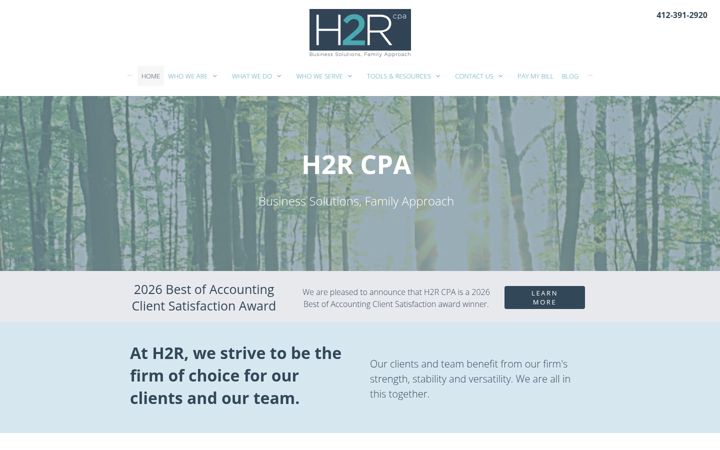 Screenshot of h2rcpa.com