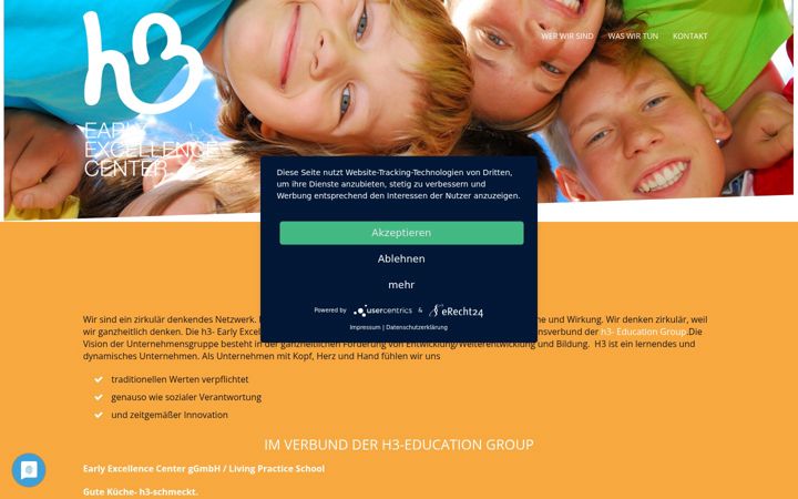 Screenshot of h3works.de