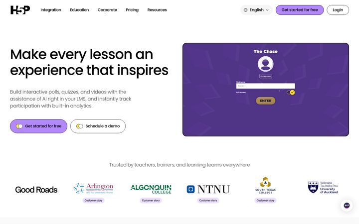 Zrzut ekranu h5p.com
