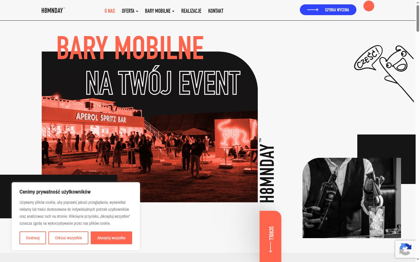 Screenshot tal-banner tal-kunsens muri qabel kwalunkwe interazzjoni