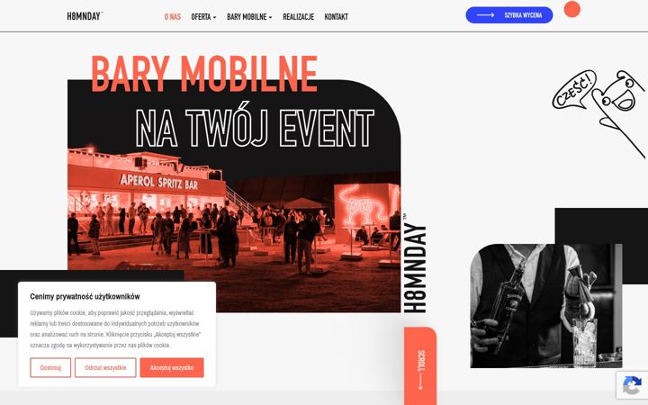 Screenshot of h8mnday.com