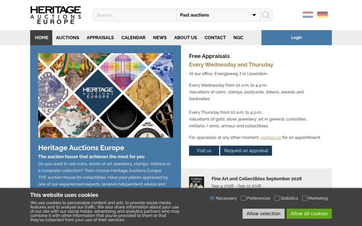 Screenshot of ha-europe.com
