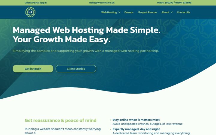 Screenshot of ha247.co.uk